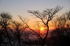 丹沢の日の出