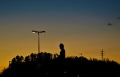 令和元年最後の夕暮れ