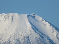 冬の登山道