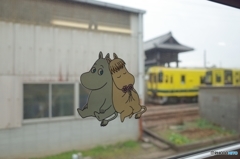 いすみ鉄道　ムーミン