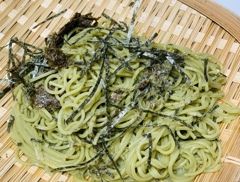 茶蕎麦美味しいですね