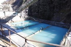 石灰の水はきれい