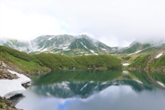 立山にて