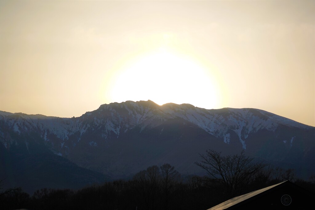 夕焼け？？