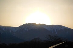 夕焼け？？