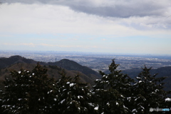 高尾山からのスカイツリー