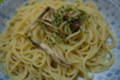松茸　スパゲッティ