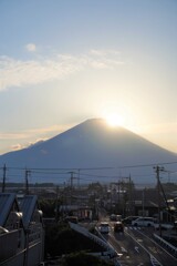 ダイヤモンド富士かと思いきや？？？