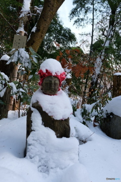 高尾山の積雪 2018