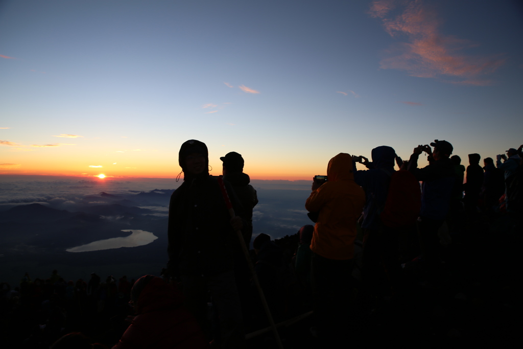 富士山　御来光　2017