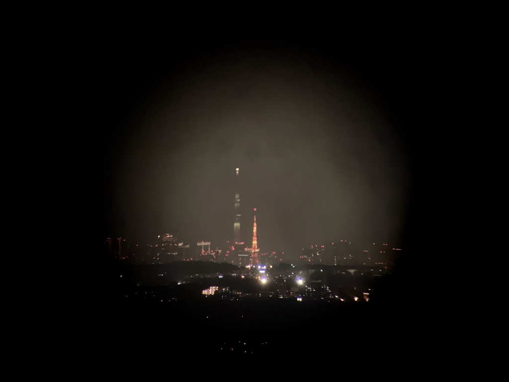 スカイツリーと東京タワーのコラボ