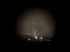 スカイツリーと東京タワーのコラボ