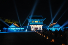 瑞龍寺のイルミネーション