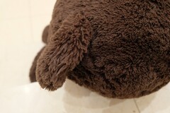 クマった。ぬいぐるみ