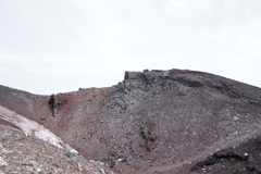 富士山　火口