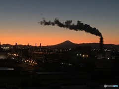 川崎マリエンからの夕焼け