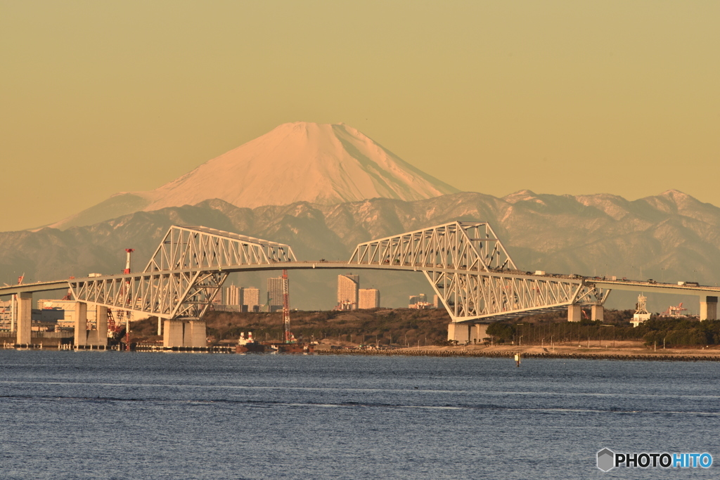 富士山＆ゲートブリッジ