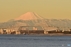 富士山＆ゲートブリッジ