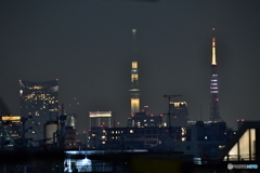 東京スカイツリー＆東京タワー＆六本木ヒルズ　