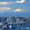 富士山＆レインボーブリッジ