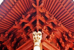 静安寺の屋根
