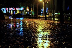 雨の日は家の近くで