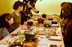 お昼の会食