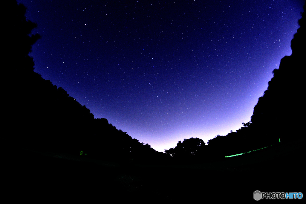 夏の夜空