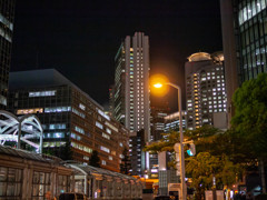 夜の街並み