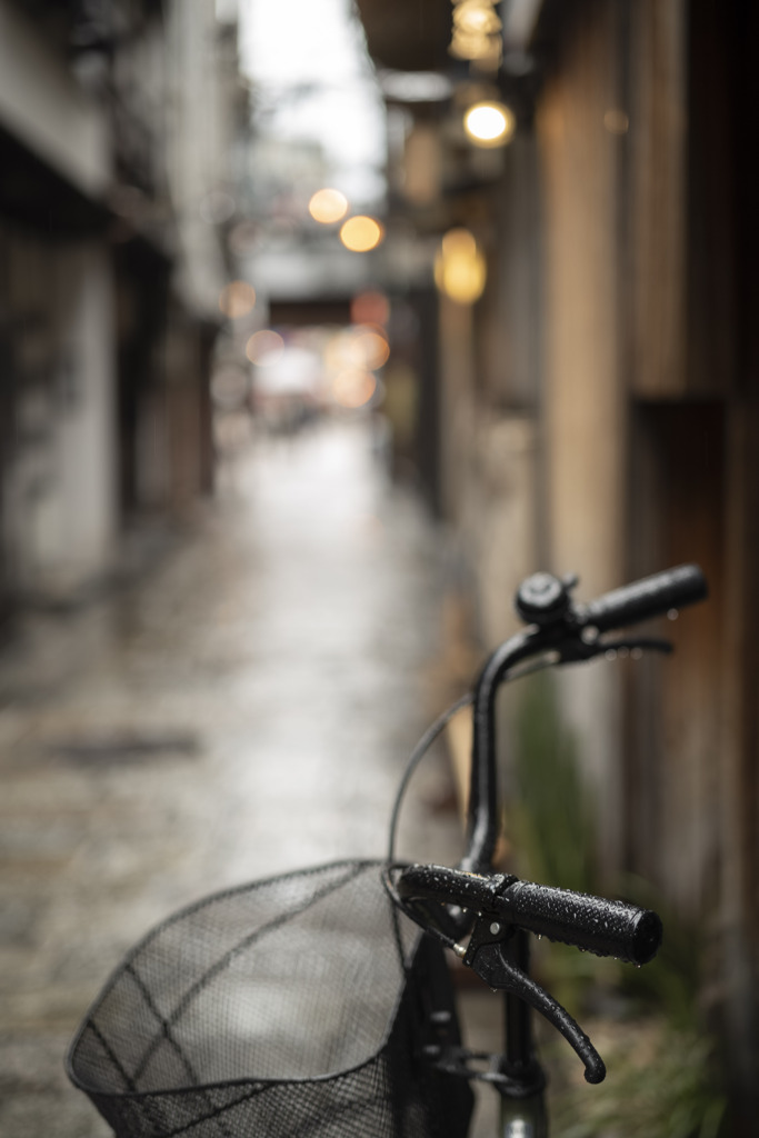 雨　閑散