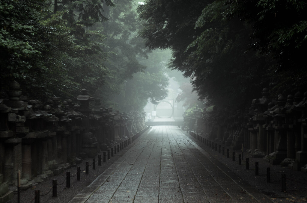 水無月の参道