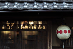 町屋の灯り