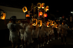 奥州白河　白河提灯祭り