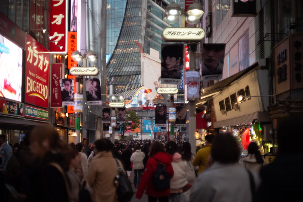 12月の繁華街