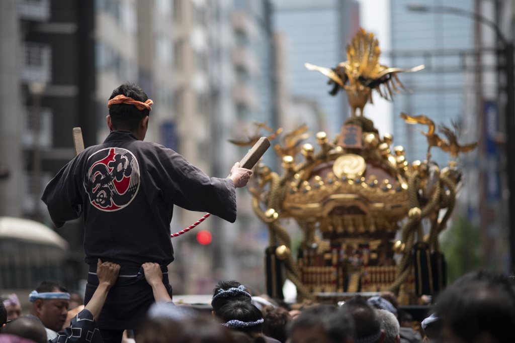 祭りの拍子木