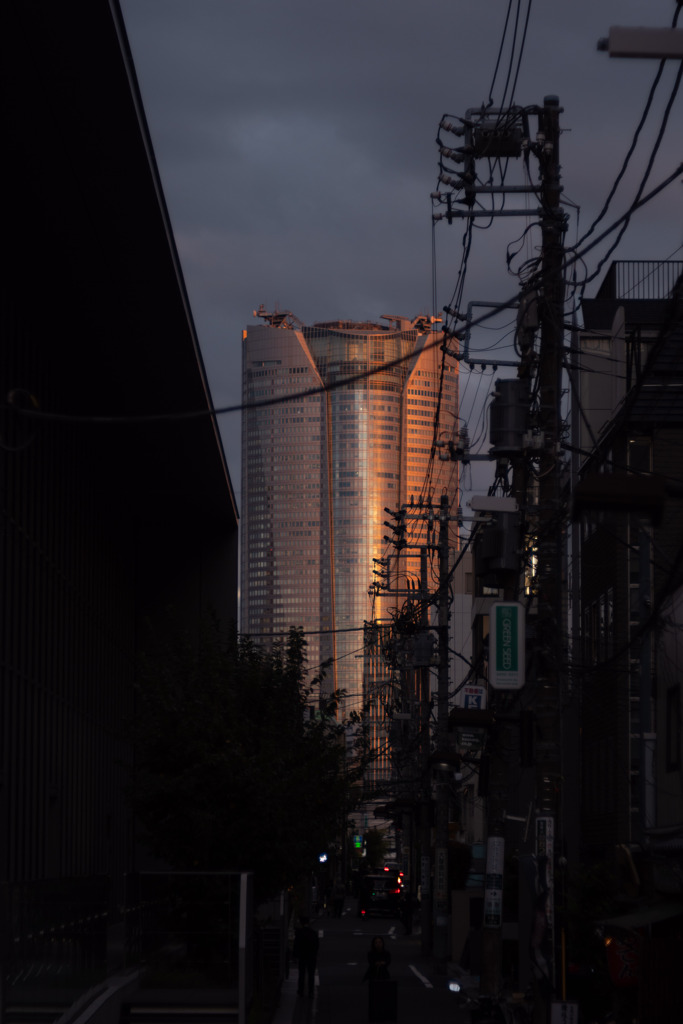 3丁目の夕景