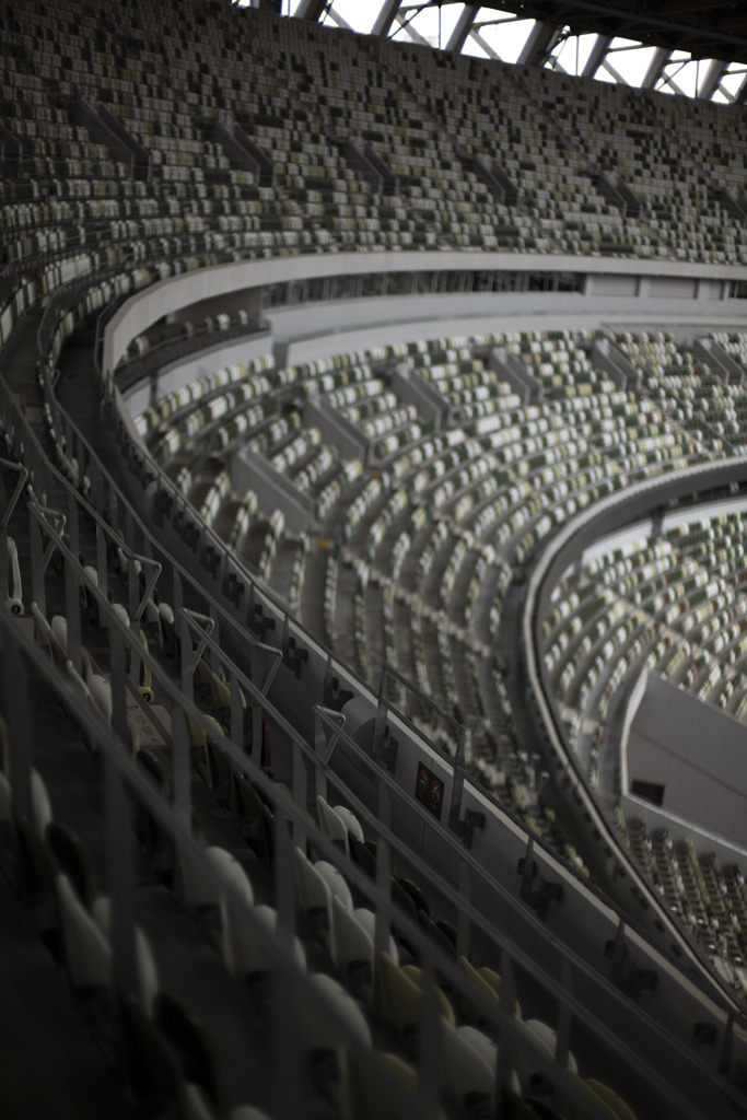 新国立競技場のスタンド