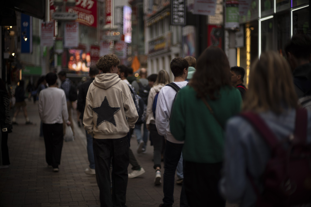 渋谷を歩く