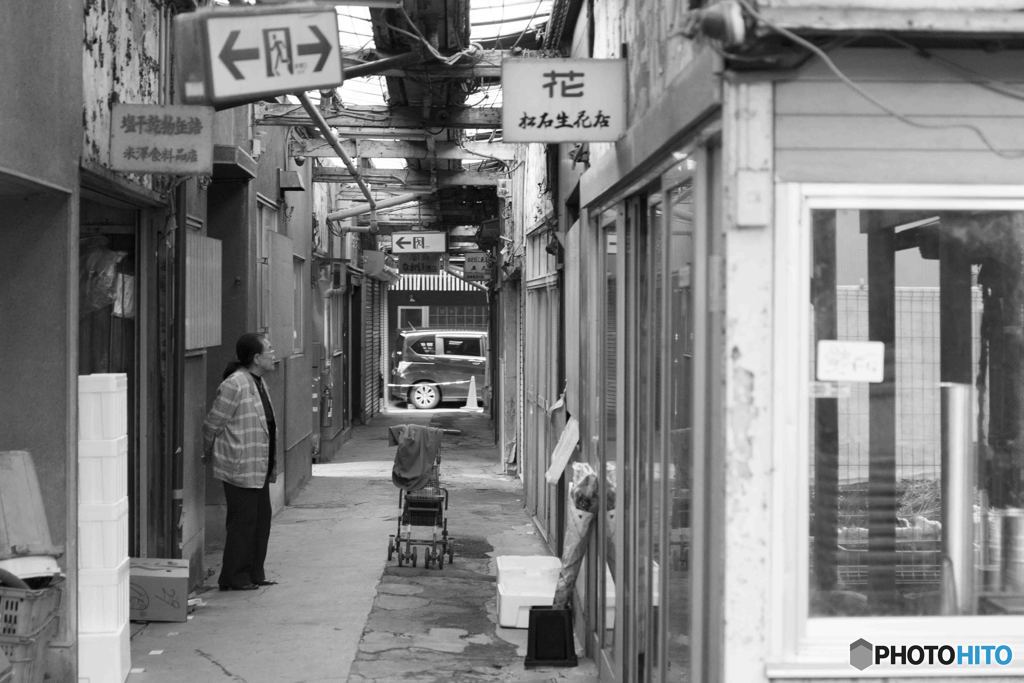 奈良町の商店街