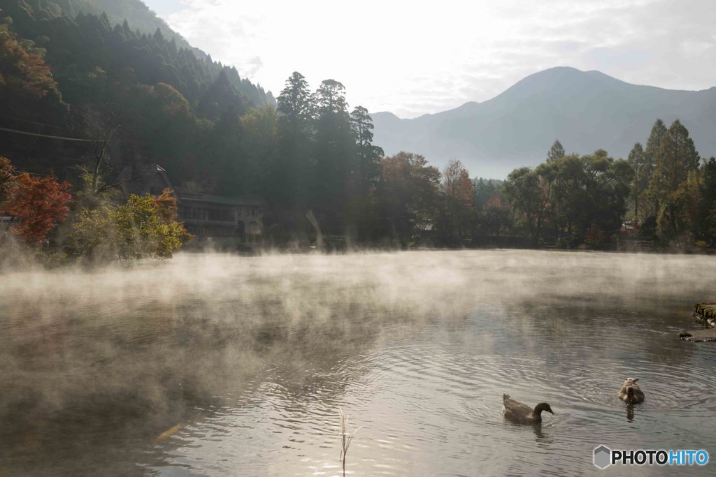 湯布院、秋