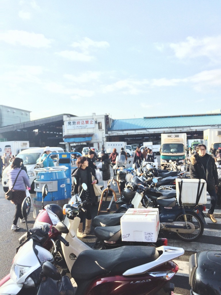 大晦日　築地市場