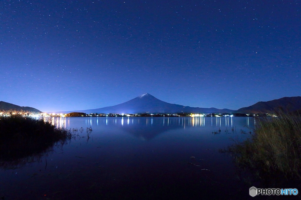 深夜の富士