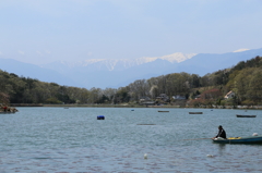 千代田湖の春
