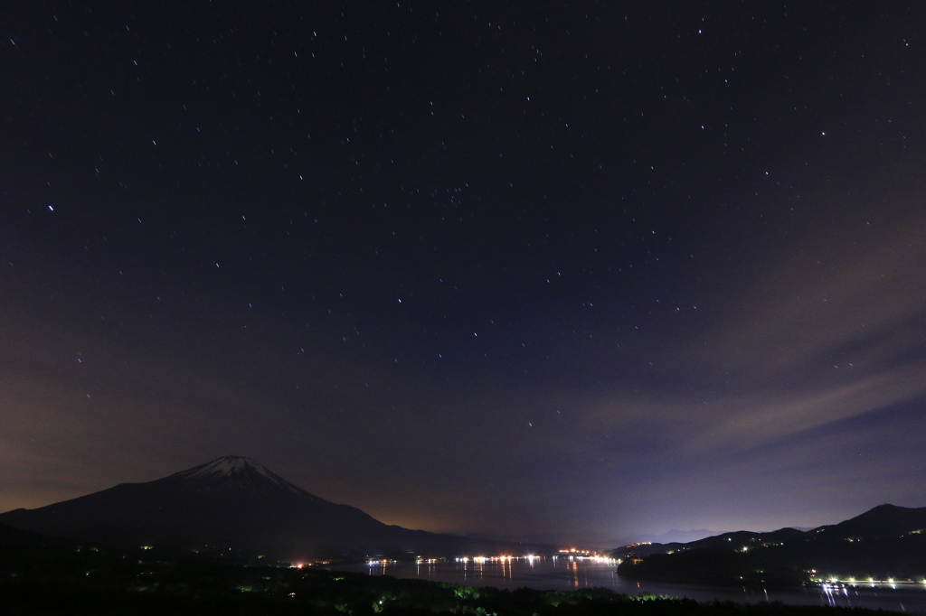 つながる星空の下で