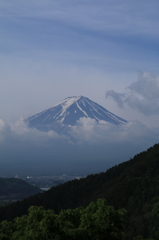 富士見橋から富士山