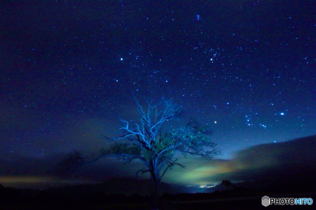 星空が染める