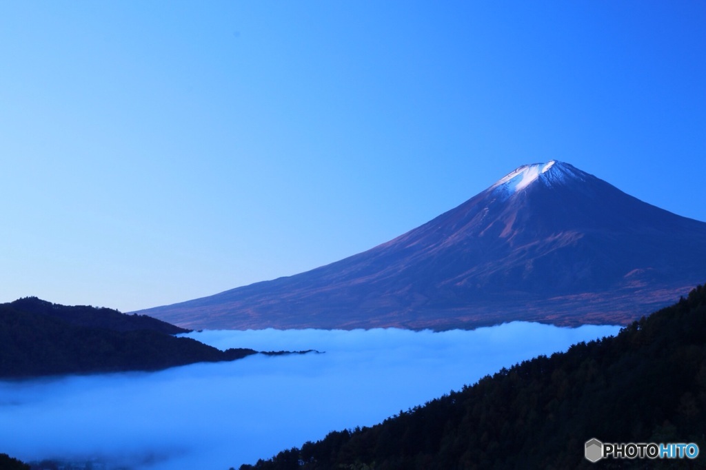 富士見橋の雲海