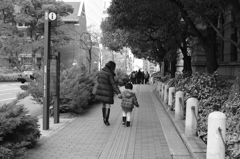 生きてる親子
