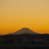 大晦日夕方富士