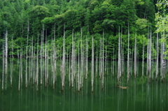 王滝村自然湖